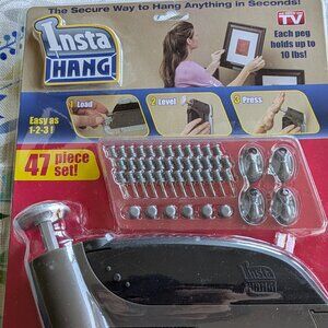 New in package InstaHang 47-Piece Set – "As Seen on TV" – Wall Hanging Tool